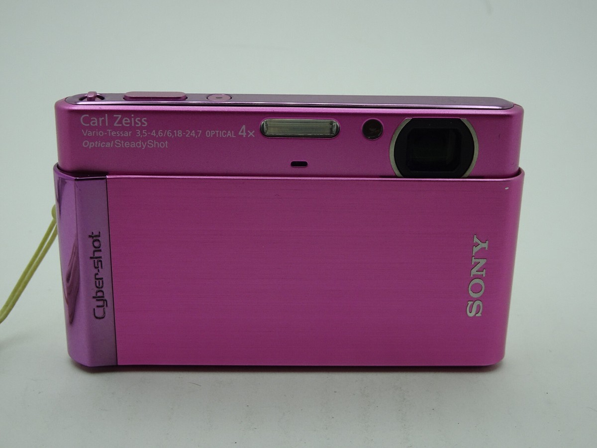 Sony Cyber-Shot DSC T90 Pink 12.2MP Compact Digital Camera
