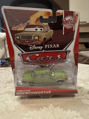 2013 DISNEY PIXAR CARS JONATHAN WRENCHWORTHS ''Rust-Eze Racing'' edition Model 4/8