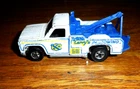 1977 Hot Wheels Vintage Ramblin' Wrecker White Larry's Towing TOW Truck 24 BW HK