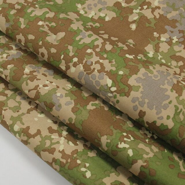 1.5M Width 1M Length German Spot Camouflage Cordura Fabric 500D Nylon Waterproof