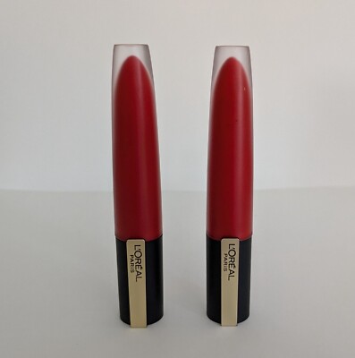 L oreal Rouge Signature Matte Lip Stain Color 422 I Don't  2 Lipsticks
