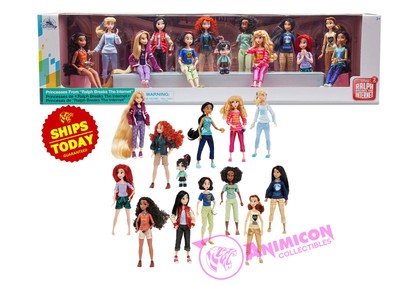 vanellope with princesses doll set