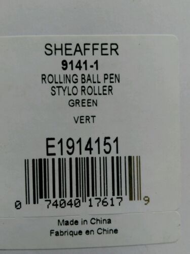 Sheaffer Prelude Rollerball verde con finiture cromate - Foto 4 di 4
