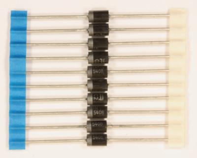 10st Gleichrichter Diode 1N5408 Diotec 1000V New old Stock