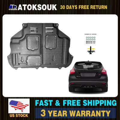 Auto Under Engine Guards Fit For 2013-2018 Ford Focus ST Splash Guand Mud Flaps
