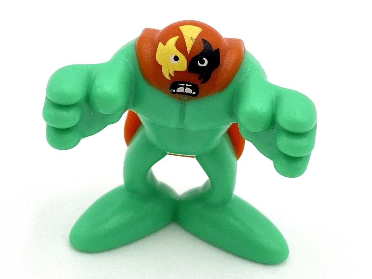 RARE Kinder Joy WRESTLER Chocolate Egg Toy Green Brown Figure Collectible HTF
