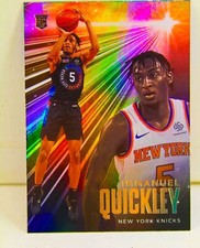 Immanuel Quickley 2020-21 Chronicles Basketball Essentials Holo Rookie Card #207
