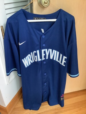 Nike Chicago Cubs Java Baez #9 City Connect 