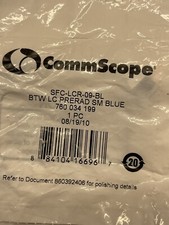 Commscope SFC-LCR-09-BL BTW Pre-Rad 0.9mm Fiber Single Mode LC Connector Lot 16