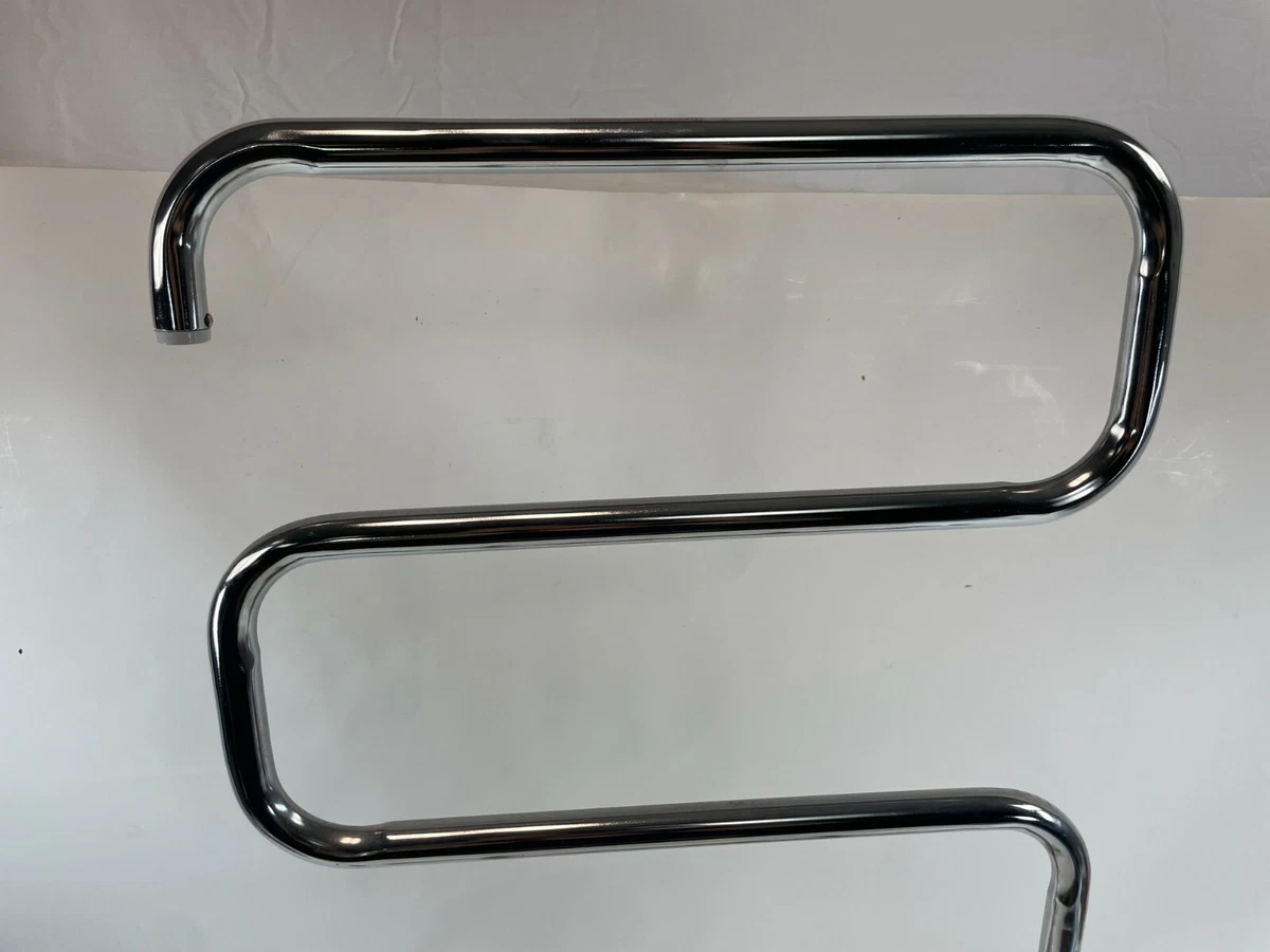 Vintage 37u0026#034; WARMRAILS Chrome Electric Heated Warming Towel Drying Rack  Stand | eBay