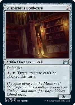 Suspicious Bookcase Near Mint 245 Streets of New Capenna REG