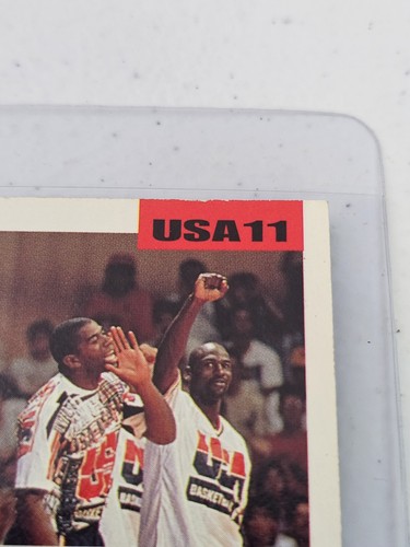 1992-93 Skybox Michael Jordan Olympic Team #USA 11 VS Croatia - Picture 10 of 10