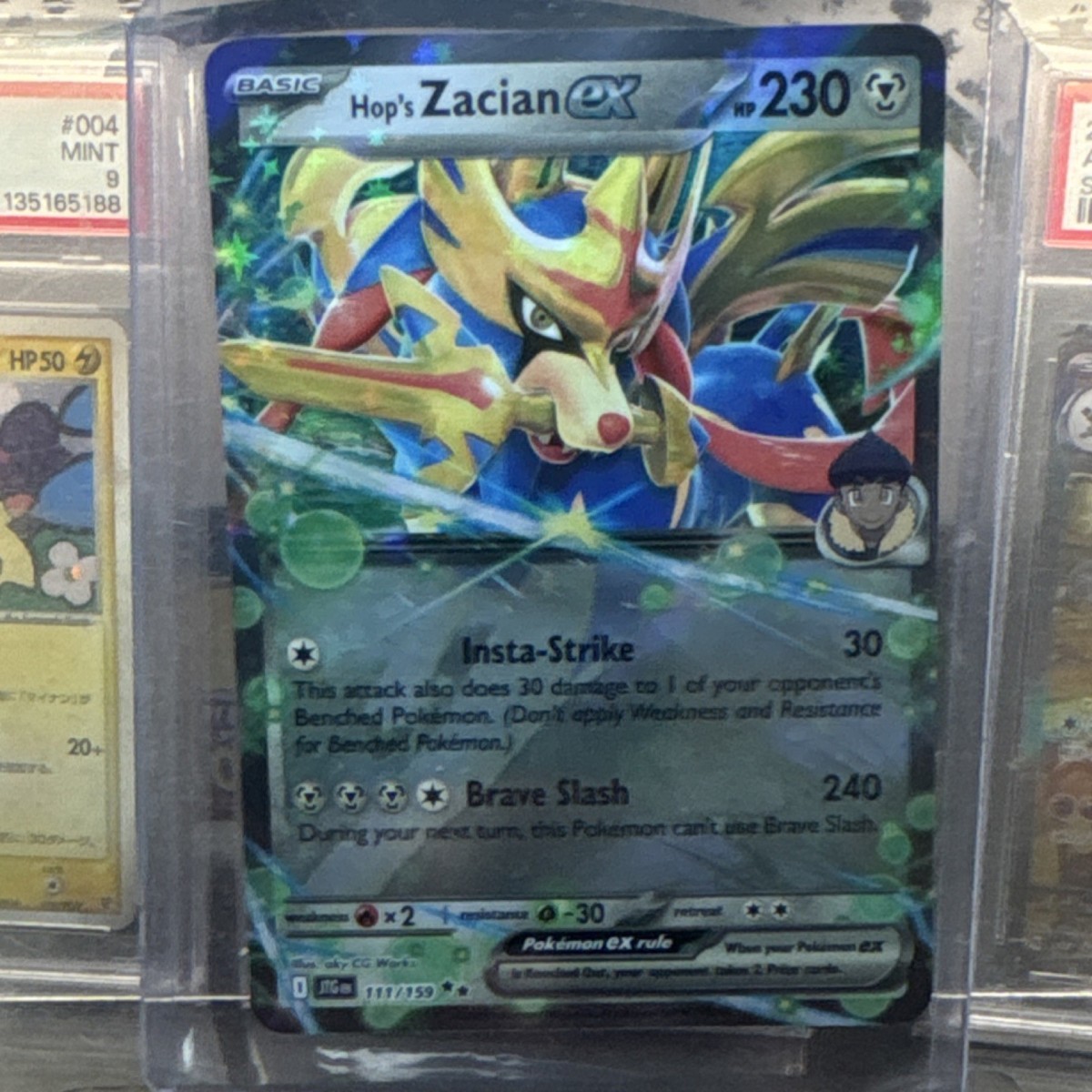Hop's Zacian ex 111/159 Sv09: Journey Together Holo for sale