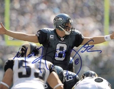 Matt Hasselbeck Autographed Signed 8x10 Photo Seattle Seahawks MCS Holo #63015
