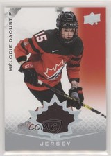 2021 Upper Deck Team Canada Juniors Jersey Melodie Daoust #54 0a4