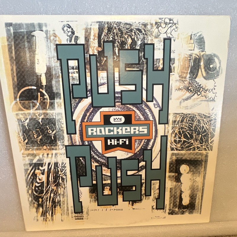 Rockers Hi-Fi Push Push Push Push 12" Black Vinyl Record LP Reggae