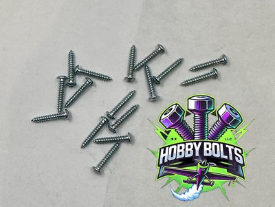 Hobby Bolts #2x1/2 Button Head Canopy/Cawling Screw QTY:16Pc, RC Micro Fasteners