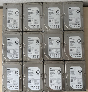 12x Dell 091K8T Seagate ST33000650SS 3TB 7.2K SAS 6Gb/s 3.5 Konvolut Job Lot