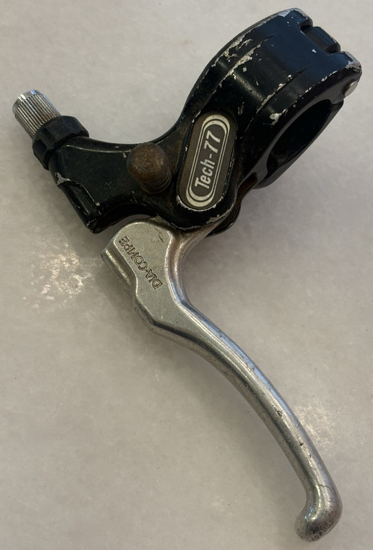 Dia-Compe Tech-77 BMX Brake Lever Black Lever Lock Survivor Vintage