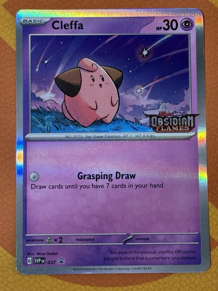 Cleffa - 037 (Prerelease) 037 Sv: Scarlet & Violet Promo Cards Holo - Image 2 of 4