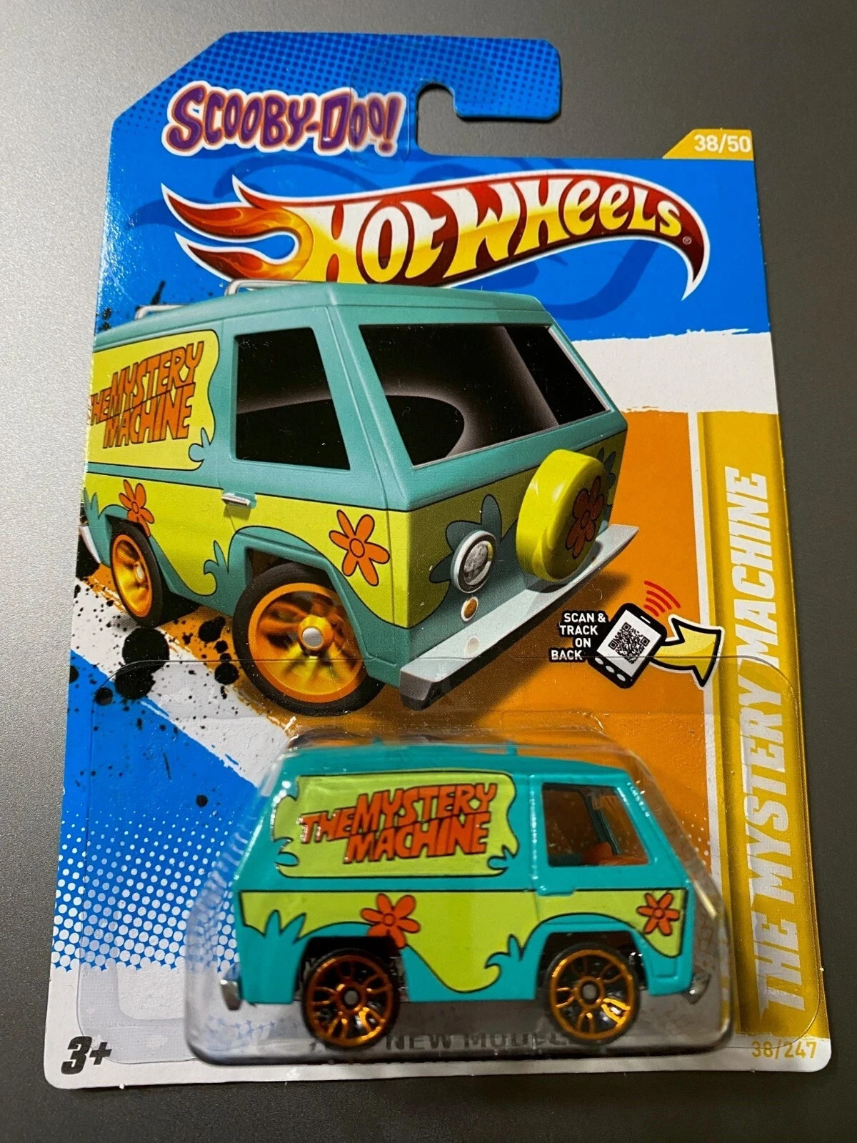 2012 HOT WHEELS NEW MODELS SCOOBY-DOO THE MYSTERY MACHINE, HW #38/247, VHTF