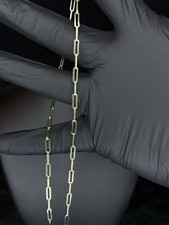 paper clip necklace Gold Filled