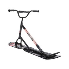 Snow Scooter, Skateboard with 360  Steering Front Ski, Dual-Ski Snow Skate