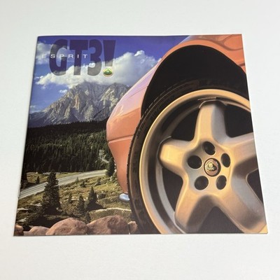 LOTUS ESPRIT GT3 / 12P Prospekt Katalog / 1990er DE Deutsch