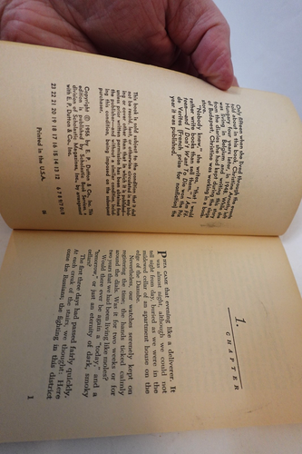 I Am Fifteen and I Don't Want To Die (1956, Christine Arnothy) paperback book - Imagen 5 de 7