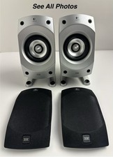 Lot Of 2 Logitech Z-5500 THX Certified Dolby 5.1 Speakers Only, Have Scratches