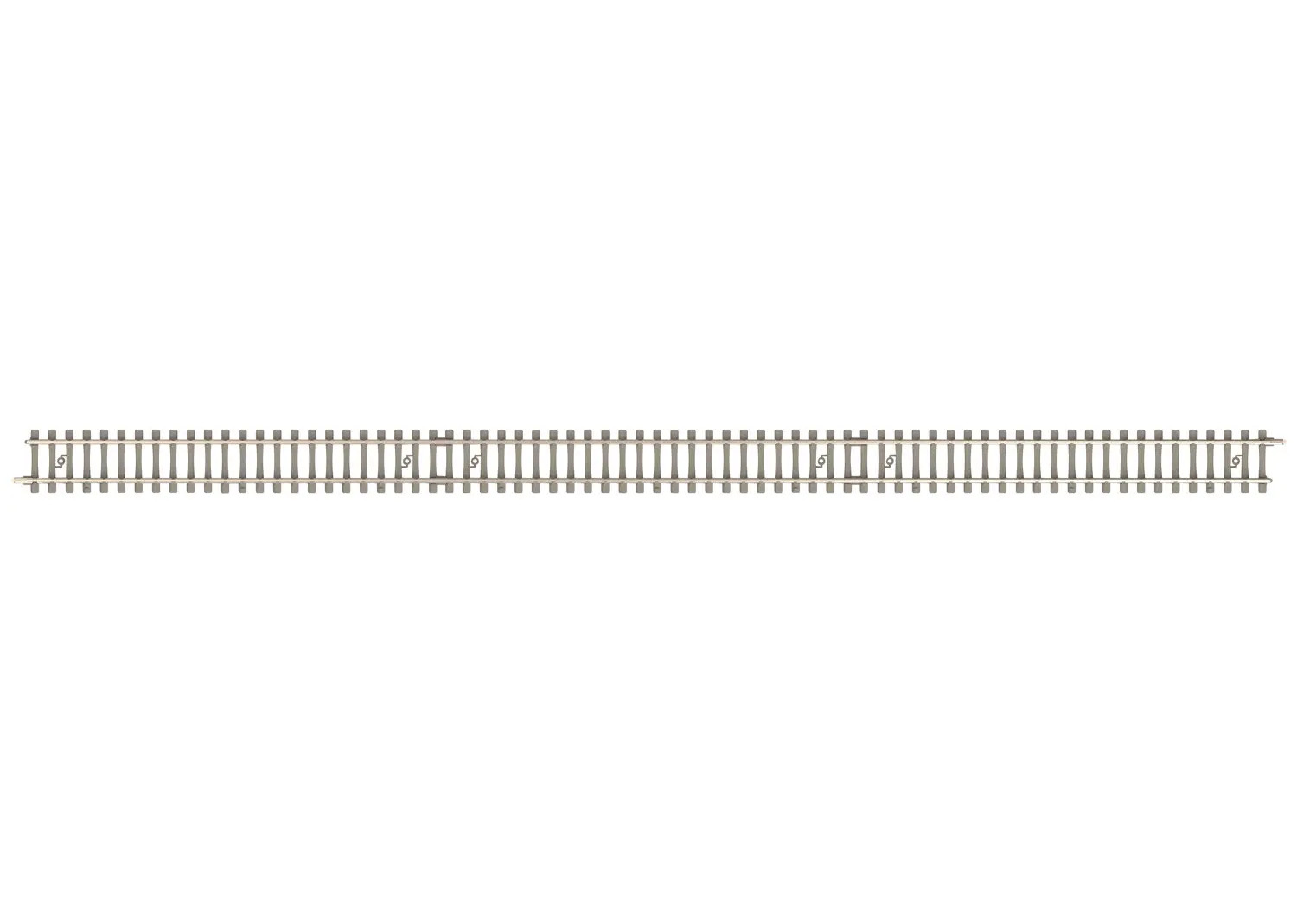 TRIX Coupon de rail droit 312.6 mm Minitrix Béton - Trix 14502