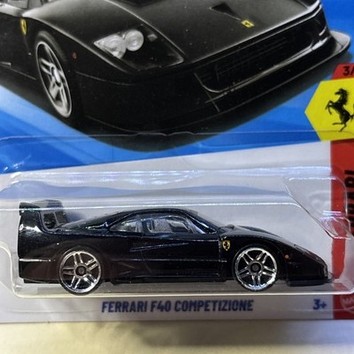 ホットウィール FERRARI F40 COMPETIZIONE ×２ Hot Wheels Ferrari F40 Competizione Lot Of 2 Red and Black | eBay