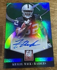 2014 Donruss Elite Khalil Mack Turn of the Century Rookie Auto RC # 96/99