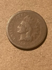 1865 Indian Head Cent - As Shown! (#1360)