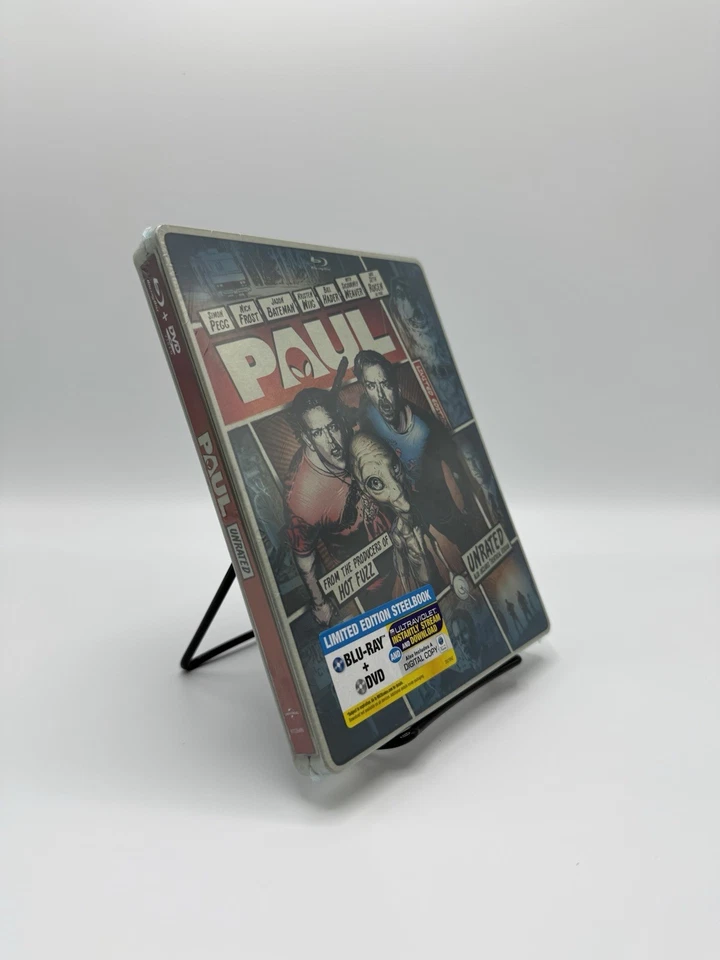 PAUL - Unrated + Theatrical Limited Edition SteelBook (Blu-ray + DVD) NEW! OOP! - Image 3 of 3