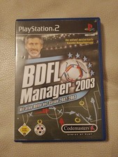 Bdfl Manager 2003 Sony PlayStation 2 PS2 Spiel Bundesliga Manager FIFA Fußball 