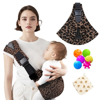 Adjustable Baby Sling Carrier for Toddlers 10-45 lbs Ergonomic & Travel Friendly