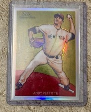 2010 Topps Chrome - National Chicle Chrome Andy Pettitte #CC10 Refractor /499