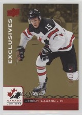 2017 Upper Deck Team Canada Juniors Exclusives Red 71/199 Jeremy Lauzon #15 1u6