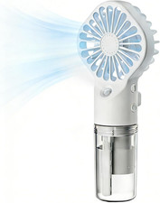 Mini Ventilatore Portatile, Portatile, Con Nebulizzatore D'Acqua, Ricaricabile T