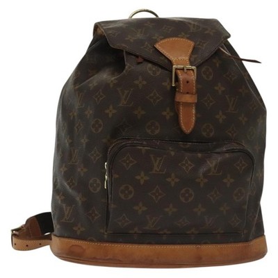 LOUIS VUITTON Monogram Montsouris GM Backpack M51135 LV Auth  display picture 3