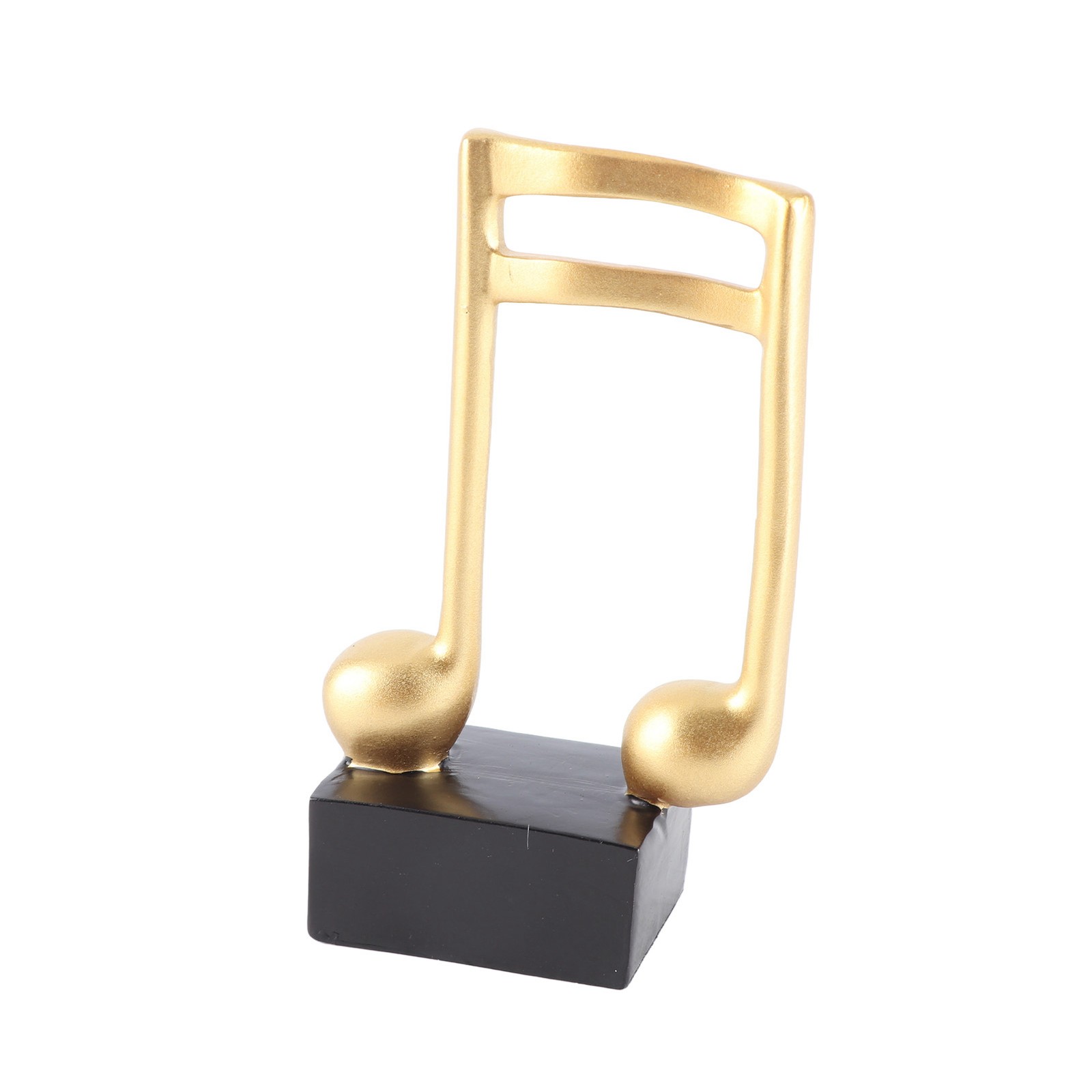 Music Note Figurine Resin Statue Musical Sculpture Decor Ornaments G210..