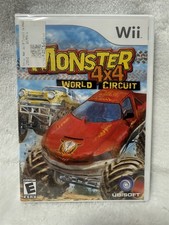 NEW SEALED NINTENDO WII MONSTER 4x4 WORLD CIRCUIT COMPLET GAME