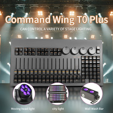 Professional TO PLUS DMX512 Controller for Stage Lighting Command Wing Console
