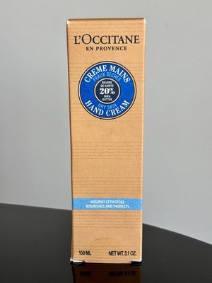 L Occitane France 20% Shea Butter Hand Cream 150ml 5.1oz Sealed New In Box