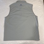 Donald Ross Sport Lighweight Golf 1/4 Zip Sleeveless Vest Light Gray North Hills — photo 9