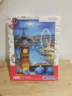 Clementoni 1000 Piece jigsaw puzzle  “Snowflakes On The Big Ben”. 2nd listing