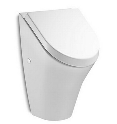 Urinal Pisoire ROCA NEXO SoftClose Deckel+Befestigung Zulauf hinten Urinalbecken
