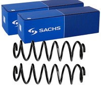 2X Sachs Fahrwerksfedern Hinten Passend FÜR Skoda Octavia VW Golf Links+Rechts