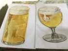 Bar signs vintage beer die cuts cardboard